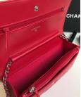 Сумка Ch*nel WOC Wallet On Chain Red